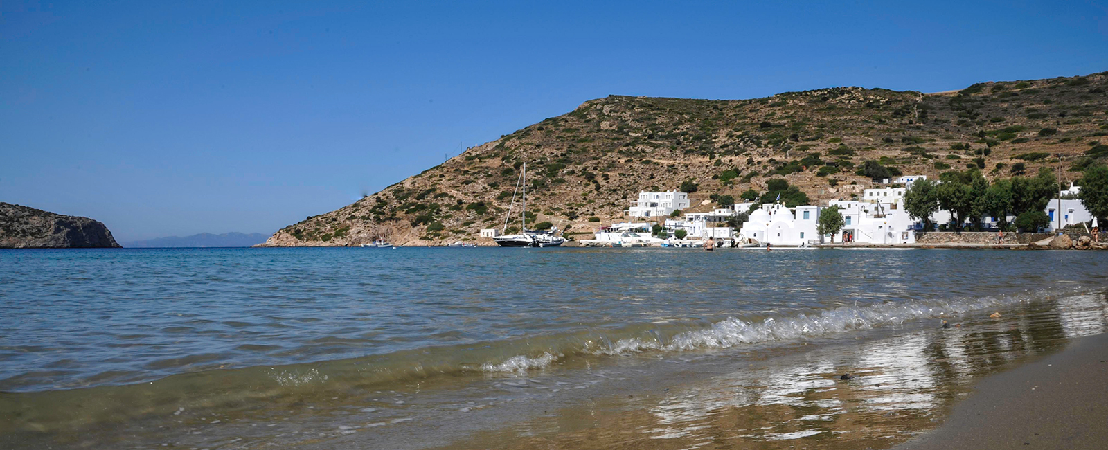 Le village de Vathi, à Sifnos